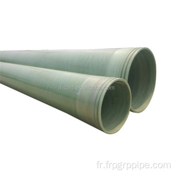 Pipe de fibre de verre GRP FRP de qualité supérieure